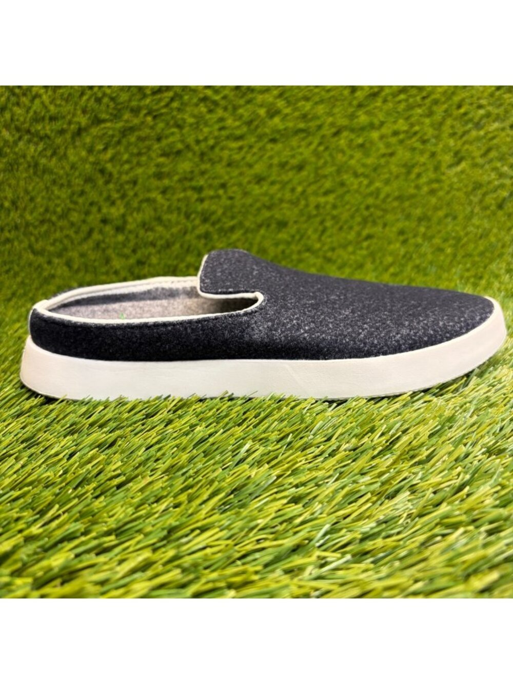 Allbirds Wool Lounger Mule Womens Size 5 Black Casual Comfort Slip On Shoes